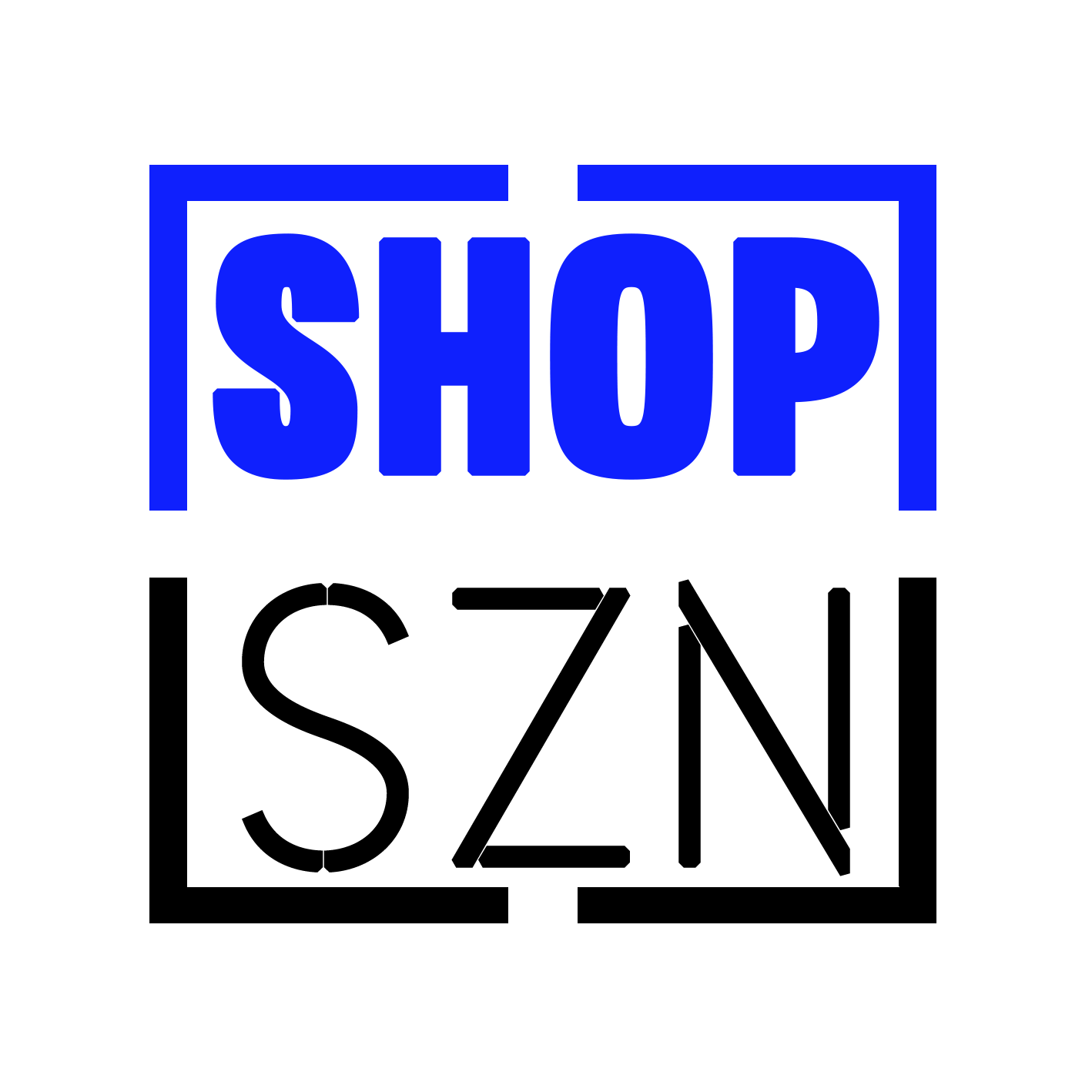Shop SZN blue and black logo